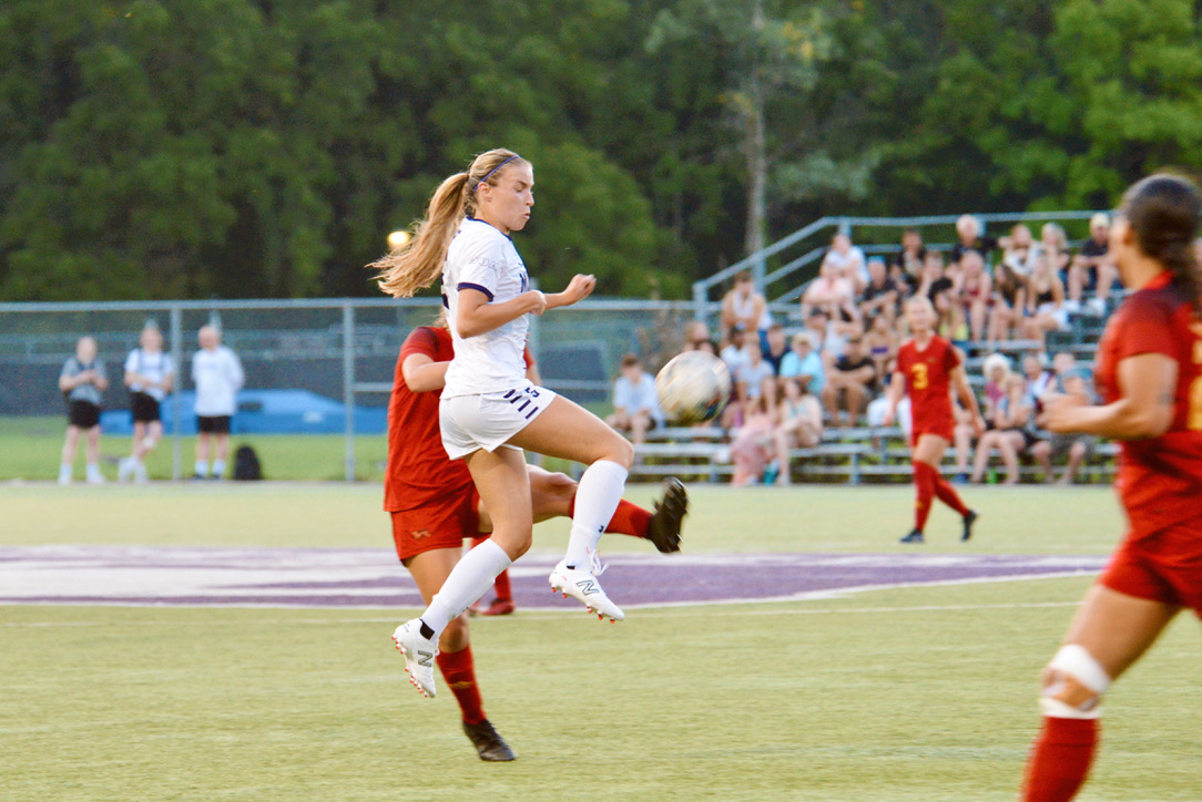 The Proactive Athlete Physiotherapist Alexandra Hebert playing competitive soccer